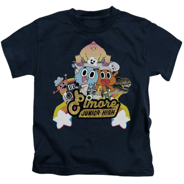 Amazing World of Gumball, The Elmore Junior High - Kid's T-Shirt Kid's T-Shirt (Ages 4-7) The Amazing World Of Gumball   