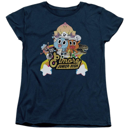 The Amazing World Of Gumball Elmore Junior High Women's T-Shirt Women's T-Shirt The Amazing World Of Gumball   