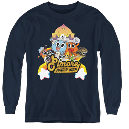 Amazing World of Gumball, The Elmore Junior High - Youth Long Sleeve T-Shirt Youth Long Sleeve T-Shirt The Amazing World Of Gumball   