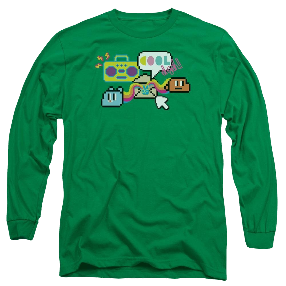 The Amazing World Of Gumball Cool Oh Yeah Men's Long Sleeve T-Shirt Men's Long Sleeve T-Shirt The Amazing World Of Gumball   