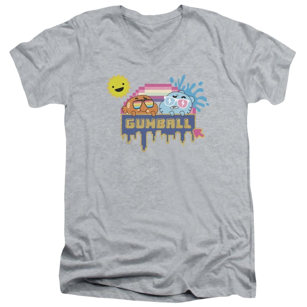 The Amazing World Of Gumball Sunshine Men's V-Neck T-Shirt Men's V-Neck T-Shirt The Amazing World Of Gumball   