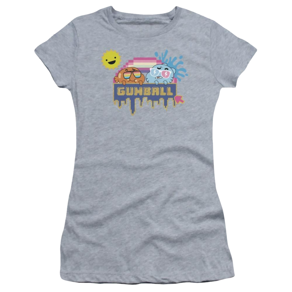 The Amazing World Of Gumball Sunshine Juniors T-Shirt Juniors T-Shirt The Amazing World Of Gumball   