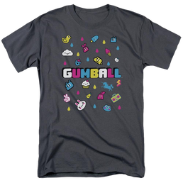 The Amazing World Of Gumball Fun Drops Men's Regular Fit T-Shirt Men's Regular Fit T-Shirt The Amazing World Of Gumball   