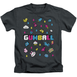 Amazing World of Gumball, The Fun Drops - Kid's T-Shirt Kid's T-Shirt (Ages 4-7) The Amazing World Of Gumball   