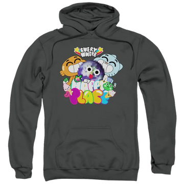 The Amazing World Of Gumball Happy Place Pullover Hoodie The Amazing World Of Gumball