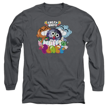 The Amazing World Of Gumball Happy Place Men's Long Sleeve T-Shirt The Amazing World Of Gumball