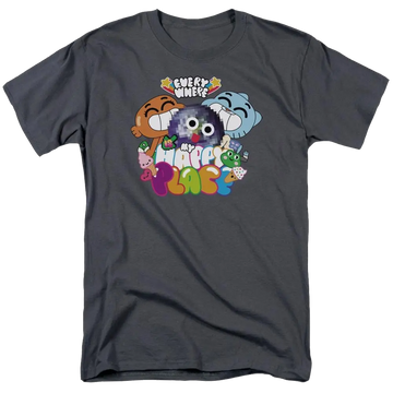The Amazing World Of Gumball Happy Place Men's Regular Fit T-Shirt The Amazing World Of Gumball