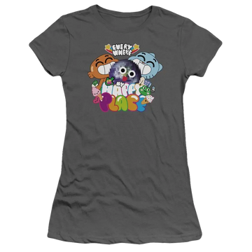 The Amazing World Of Gumball Happy Place Juniors T-Shirt The Amazing World Of Gumball