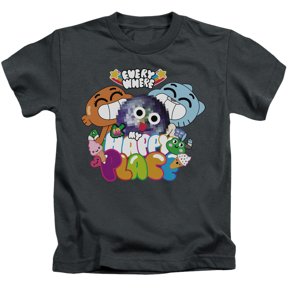 Amazing World of Gumball, The Happy Place - Kid's T-Shirt Kid's T-Shirt (Ages 4-7) The Amazing World Of Gumball   