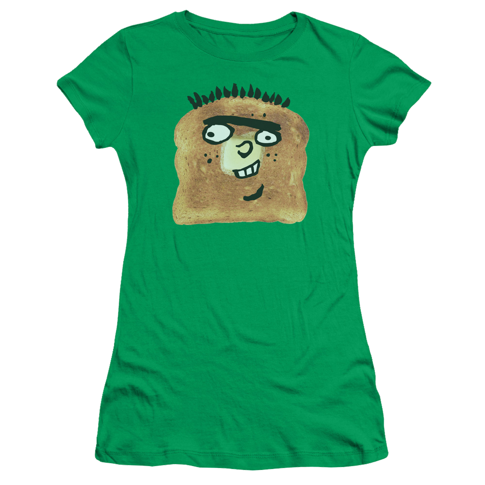 Ed, Edd n Eddy Ed Toast - Juniors T-Shirt Juniors T-Shirt Ed, Edd n Eddy   