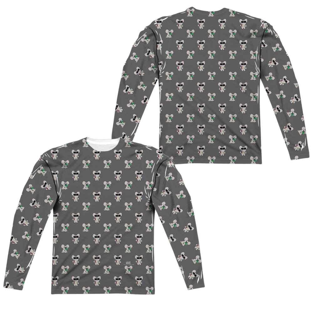 We Bare Bears Nom Nom (Front/Back Print) - Men's All-Over Print Long Sleeve Men's All-Over Print Long Sleeve We Bare Bears   
