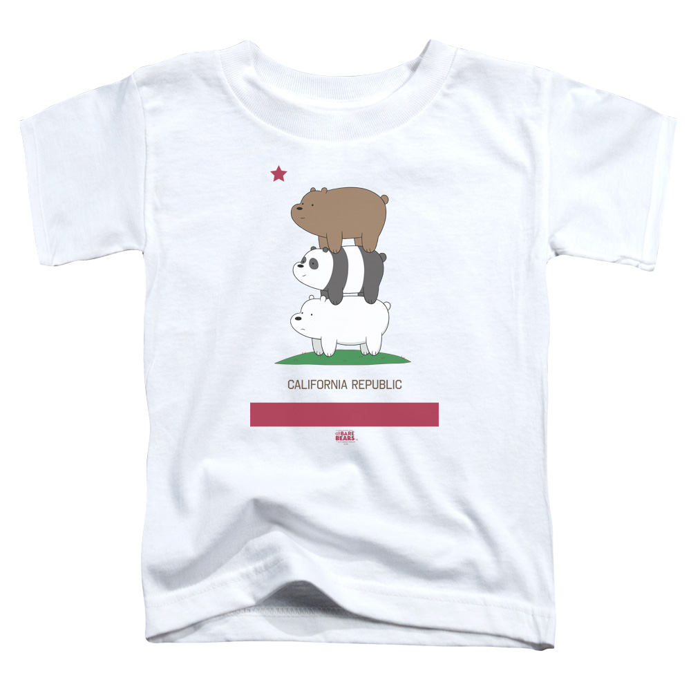 We Bare Bears Cali Stack - Toddler T-Shirt Toddler T-Shirt We Bare Bears   