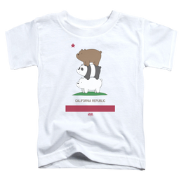 We Bare Bears Cali Stack - Toddler T-Shirt Toddler T-Shirt We Bare Bears   