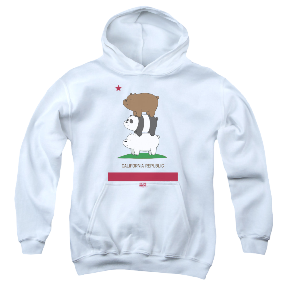 We Bare Bears Cali Stack - Youth Hoodie Youth Hoodie (Ages 8-12) We Bare Bears   