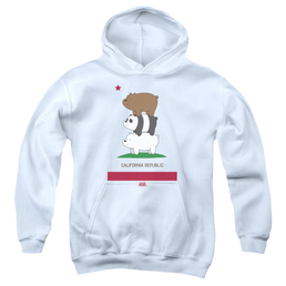 We Bare Bears Cali Stack - Youth Hoodie Youth Hoodie (Ages 8-12) We Bare Bears   