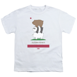 We Bare Bears Cali Stack - Youth T-Shirt Youth T-Shirt (Ages 8-12) We Bare Bears   