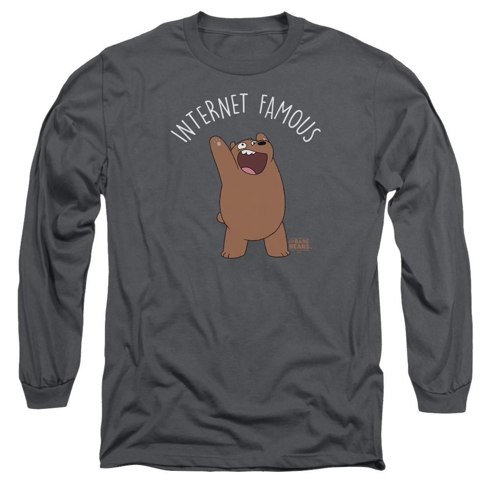 We Bare Bears Internet Famous Men's Long Sleeve T-Shirt Men's Long Sleeve T-Shirt We Bare Bears   
