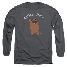 We Bare Bears Internet Famous Men's Long Sleeve T-Shirt Men's Long Sleeve T-Shirt We Bare Bears   