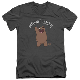We Bare Bears Internet Famous Men's V-Neck T-Shirt Men's V-Neck T-Shirt We Bare Bears   