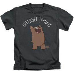 We Bare Bears Internet Famous - Kid's T-Shirt Kid's T-Shirt (Ages 4-7) We Bare Bears   