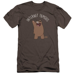 We Bare Bears Internet Famous Men's Premium Slim Fit T-Shirt Men's Premium Slim Fit T-Shirt We Bare Bears   