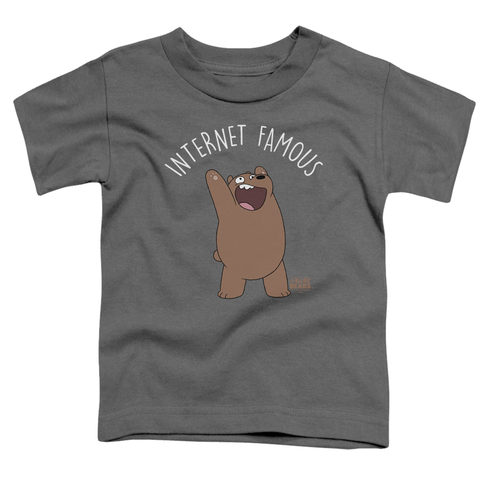 We Bare Bears Internet Famous - Toddler T-Shirt Toddler T-Shirt We Bare Bears   