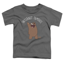 We Bare Bears Internet Famous - Toddler T-Shirt Toddler T-Shirt We Bare Bears   