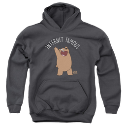 We Bare Bears Internet Famous - Youth Hoodie Youth Hoodie (Ages 8-12) We Bare Bears   