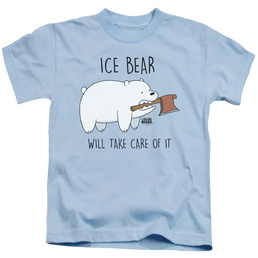 We Bare Bears Take Care Of It - Kid's T-Shirt Kid's T-Shirt (Ages 4-7) We Bare Bears   