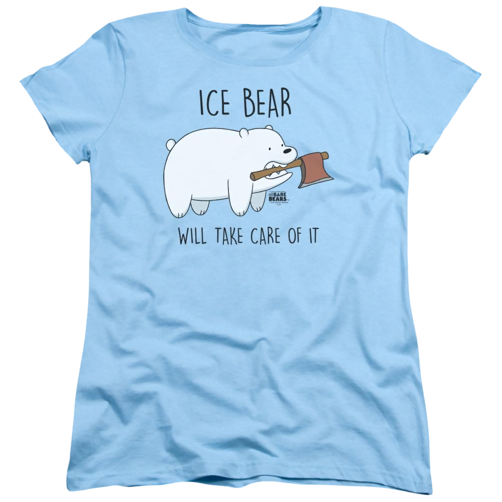 We Bare Bears Take Care Of It Women's T-Shirt Women's T-Shirt We Bare Bears   
