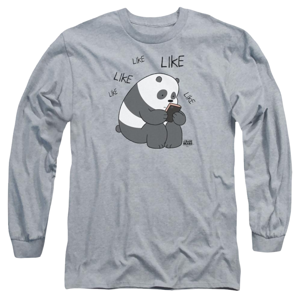 We Bare Bears Like Like Like Men's Long Sleeve T-Shirt Men's Long Sleeve T-Shirt We Bare Bears   
