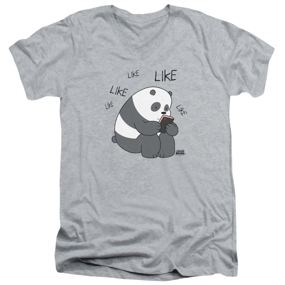 We Bare Bears Like Like Like Men's V-Neck T-Shirt Men's V-Neck T-Shirt We Bare Bears   