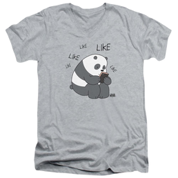 We Bare Bears Like Like Like Men's V-Neck T-Shirt Men's V-Neck T-Shirt We Bare Bears   