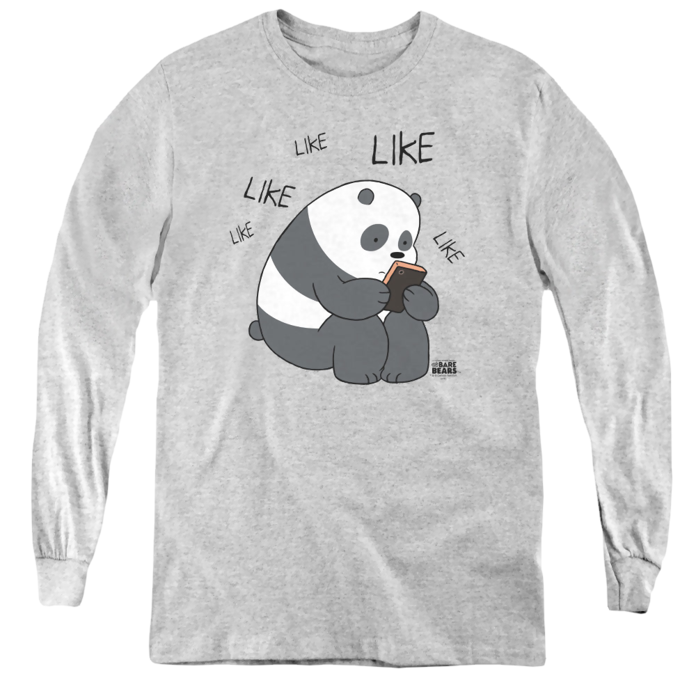 We Bare Bears Like Like Like - Youth Long Sleeve T-Shirt Youth Long Sleeve T-Shirt We Bare Bears   