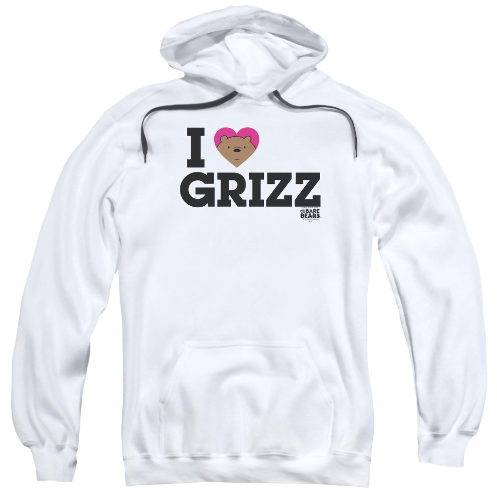 We Bare Bears Heart Grizz Pullover Hoodie Pullover Hoodie We Bare Bears   