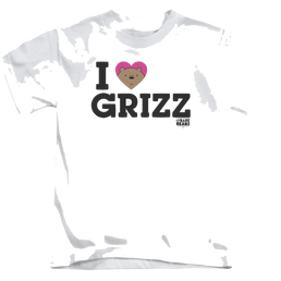 We Bare Bears Heart Grizz - Kid's T-Shirt Kid's T-Shirt (Ages 4-7) We Bare Bears   