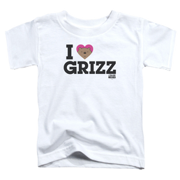 We Bare Bears Heart Grizz - Toddler T-Shirt Toddler T-Shirt We Bare Bears   
