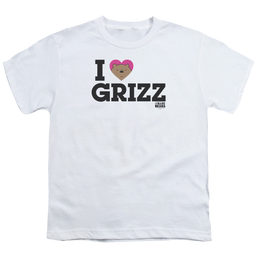 We Bare Bears Heart Grizz - Youth T-Shirt Youth T-Shirt (Ages 8-12) We Bare Bears   