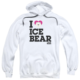 We Bare Bears Heart Ice Bear Pullover Hoodie Pullover Hoodie We Bare Bears   