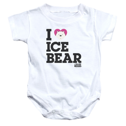 We Bare Bears Heart Ice Bear - Baby Bodysuit Baby Bodysuit We Bare Bears   