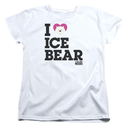 We Bare Bears Heart Ice Bear Women's T-Shirt Women's T-Shirt We Bare Bears   