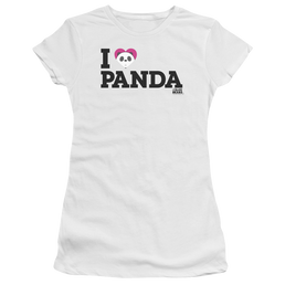 We Bare Bears Heart Panda Juniors T-Shirt Juniors T-Shirt We Bare Bears   