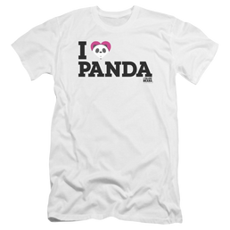 We Bare Bears Heart Panda Men's Premium Slim Fit T-Shirt Men's Premium Slim Fit T-Shirt We Bare Bears   