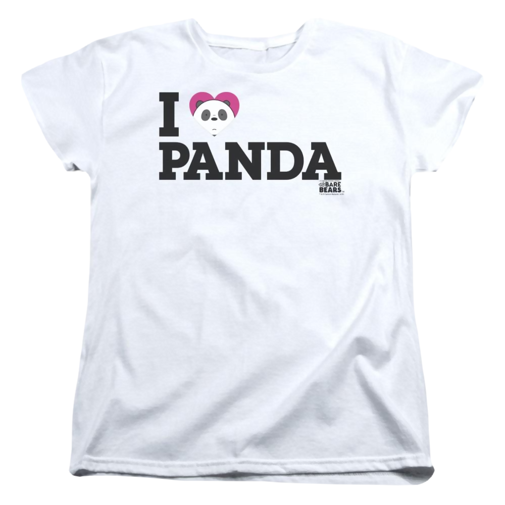 We Bare Bears Heart Panda Women's T-Shirt Women's T-Shirt We Bare Bears   
