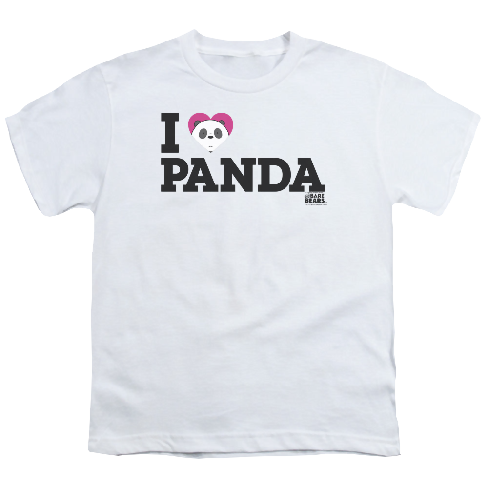 We Bare Bears Heart Panda - Youth T-Shirt Youth T-Shirt (Ages 8-12) We Bare Bears   