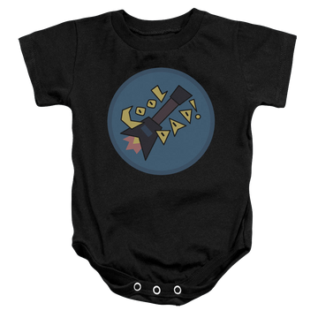 Black baby bodysuit with Steven Universe Cool Dad graphic