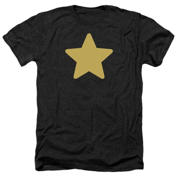 Charcoal men's heather t-shirt with Steven Universe Greg Star graphic