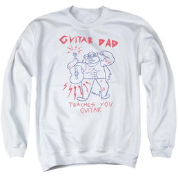 Steven Universe Guitar Dad Men's Crewneck Sweatshirt Men's Crewneck Sweatshirt Steven Universe   