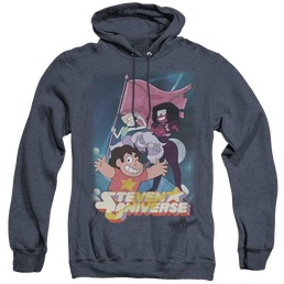 Steven Universe Crystal Gem Flag - Heather Pullover Hoodie Heather Pullover Hoodie Steven Universe   
