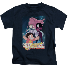 Steven Universe Crystal Gem Flag - Kid's T-Shirt Kid's T-Shirt (Ages 4-7) Steven Universe   